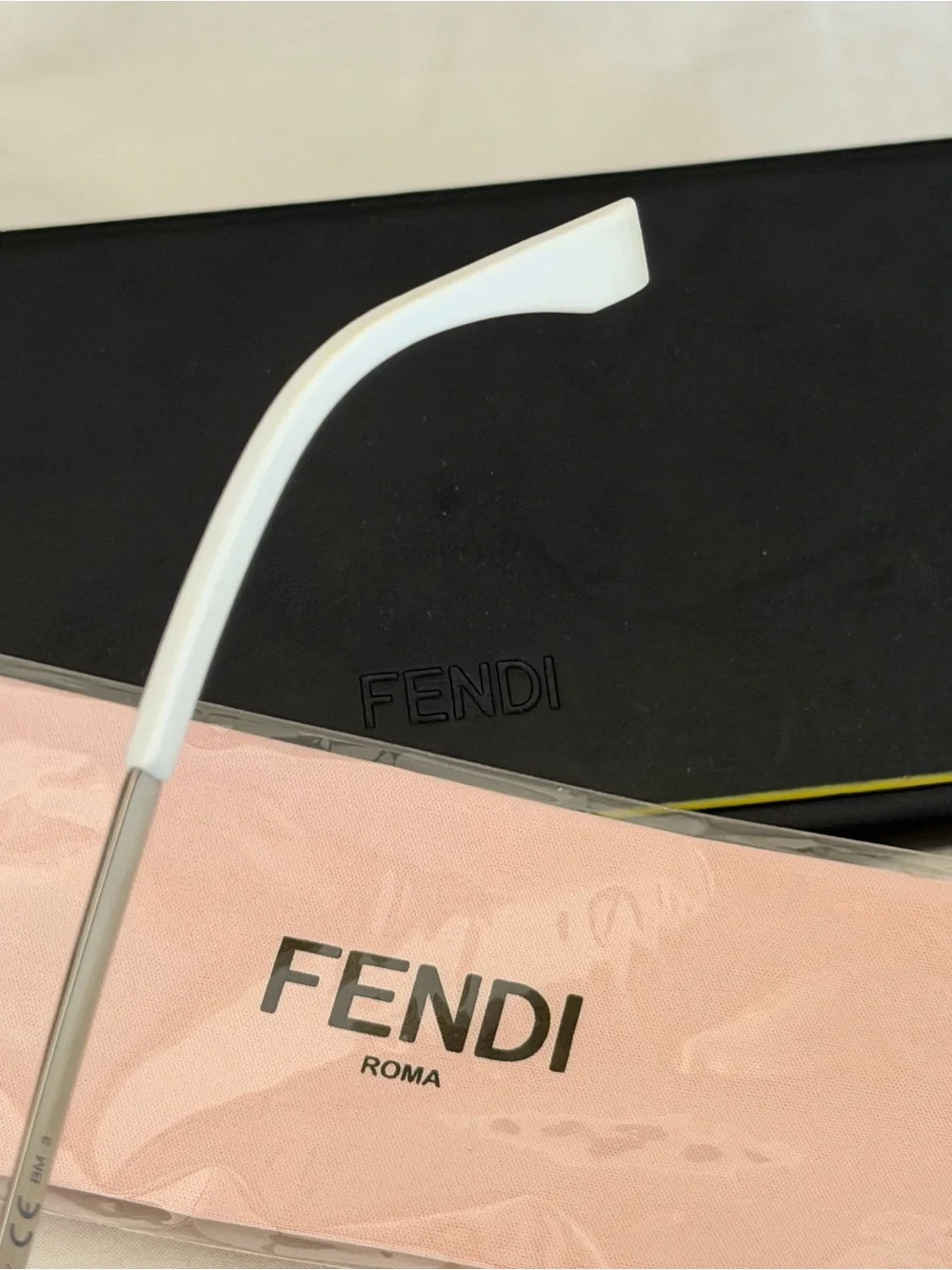 Fendi Gradient FF-Logo Shield Sunglasses